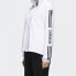 Фото #5 товара adidas neo 三条纹字母印花 抽绳连帽夹克 女款 白色 / Куртка Adidas Neo Trendy Clothing FP7472