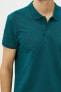 Фото #5 товара Erkek Koyu Yeşil Polo Yaka T-Shirt 1YAM12133LK