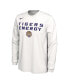 ფოტო #3 პროდუქტის Men's and Women's White LSU Tigers 2024 On-Court Bench Energy Long Sleeve T-shirt