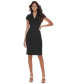 Фото #1 товара Платье для женщин Calvin Klein Petite Коротким рукавом