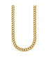 Фото #2 товара Chisel polished Yellow IP-plated 8mm Curb Chain Necklace
