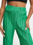 Фото #7 товара I Saw It First Petite plisse trouser in green