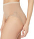 Yummie Women's 245727 Nude Seamless Lace Insert Shapewear Brief Underwear Size L