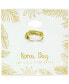 Фото #3 товара Браслет Kona Bay Decorative Floral Band in Gold-Plate