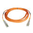 Фото #2 товара Tripp N520-05M Duplex Multimode 50/125 Fiber Patch Cable (LC/LC) - 5M (16 ft.) - 5 m - LC - LC