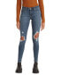 ფოტო #1 პროდუქტის Women's 711 Mid Rise Skinny Jeans