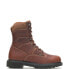 Фото #1 товара Wolverine Tremor DuraShocks 8" W04328 Mens Brown Leather Wide Work Boots