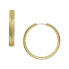 Harlow Linear Gold Plated Hoop Earrings JF04538710