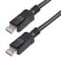 StarTech.com 1m (3ft) DisplayPort 1.2 Cable - 4K x 2K Ultra HD VESA Certified DisplayPort Cable - DP to DP Cable for Monitor - DP Video/Display Cord - Latching DP Connectors - 1 m - DisplayPort - DisplayPort - Male - Male - 3840 x 2400 pixels