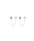 ფოტო #2 პროდუქტის Crystal Stones Celestial Earring Set, 6 pieces