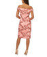 Фото #2 товара Women's Sequin Embroidered Midi Dress