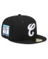 Фото #1 товара Men's Black Chicago White Sox Raceway 59FIFTY Fitted Hat