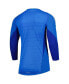 Фото #3 товара Men's Blue D.C. United 2023 Goalkeeper Long Sleeve Replica Jersey