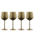 Фото #1 товара 18 Oz Gold Stainless Steel White Wine Glasses, Set of 4