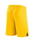 ფოტო #4 პროდუქტის Men's Yellow Barcelona Stadium Fourth Performance Replica Shorts