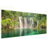 Glasbild Wasserfall Plitvicer Seen