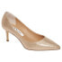 Фото #2 товара Nina Nina60 Kitten Heels Pumps Womens Beige Dress Casual NINA60-767