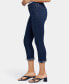 ფოტო #3 პროდუქტის Women's Chloe Capri Jeans with Cuffs