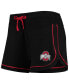 Фото #3 товара Спортивные шорты женские Colosseum Ohio State Buckeyes черные Heathered