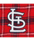 Фото #5 товара Men's Red, Navy St. Louis Cardinals Ledger Flannel Boxers