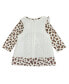 Baby Girls Cheetah Bodysuit and Jumper, 2 Piece Set