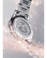 ფოტო #4 პროდუქტის Women's Swiss Conquest Classic Diamond-Accent Stainless Steel Bracelet Watch 34mm