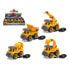 ATOSA 10x8.5 cm 4 Assorted Truck