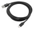 Ansmann 1700-0081 - 2 m - USB A - USB C - USB 3.2 Gen 1 (3.1 Gen 1) - 5000 Mbit/s - Black