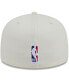 Фото #2 товара Men's New Era x Cream, Black Miami Heat NBA x Staple Two-Tone 59FIFTY Fitted Hat