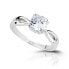Silver engagement ring JA17256CZ