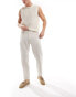 Фото #1 товара Selected Homme slim fit linen mix suit trouser in beige