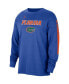 ფოტო #3 პროდუქტის Men's Royal Florida Gators Slam Dunk Long Sleeve T-shirt