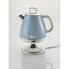 Фото #4 товара Электрический чайник Ariete 2868, 1 л, 1630 Вт, синий, металл, беспроводной, с фильтром