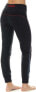 Brubeck LE12770 Spodnie damskie FUSION z długą nogawką czarny L