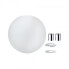 Фото #4 товара PAULMANN 954.44, Indoor, White, Glass, Round, Monochromatic, Ceiling lamp