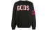 Фото #1 товара GCDS 字母Logo长袖卫衣 男女同款 黑色 / Худи GCDS Logo CC94U020029-002