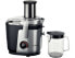 Bosch MES4000 - Juice extractor - Black - Gray - Stainless steel - 3 L - 1.5 L - 1.5 m - 8.4 cm