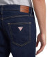 Фото #4 товара Men's Slim-Fit Dark-Wash Jeans