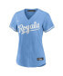 Women's Light Blue Kansas City Royals Alternate Replica Team Logo Jersey