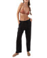 ფოტო #3 პროდუქტის Juniors' Brenda Cotton Gauze Wide-Leg Pants