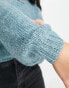 Фото #8 товара Джемпер JDY – Мягкий, ребристый свитер с высоким воротником, синий