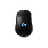 Logitech G G PRO Wireless Gaming Mouse - Ambidextrous - Optical - RF Wireless - 25600 DPI - 1 ms - Black