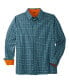 ფოტო #1 პროდუქტის Big & Tall The No-Tuck Casual Shirt