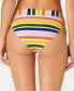 Фото #2 товара California Waves 259777 Women Multi Junior High Waist Bikini Bottom Size Large