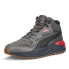 Фото #2 товара Puma XRay Speed Mid Wtr High Top Mens Grey Sneakers Casual Shoes 38586902