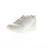 Reebok GL1000 Womens Beige Leather Lace Up Lifestyle Sneakers Shoes 6.5