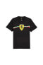 Ferrari Race Big Shld Hrtg-PUMA Black Erkek T-Shirt