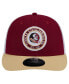 Фото #2 товара Men's Garnet Florida State Seminoles Throwback Circle Patch 9fifty Trucker Snapback Hat