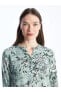 Фото #3 товара Женская блузка LC WAIKIKI Grace с длинным рукавом и оригинальным вырезом
