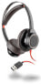Фото #5 товара Poly Blackwire 7225 - Wired - Calls/Music - 20 - 20000 Hz - 155 g - Headset - Black - Red